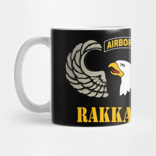 101st Airborne Division Patch with "Rakkasans" Mug